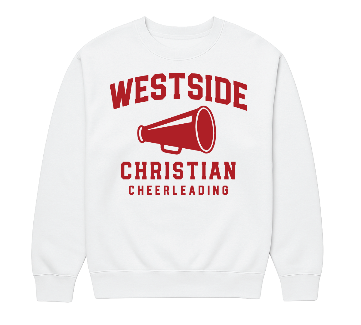 Cheer Megaphone Crew Neck