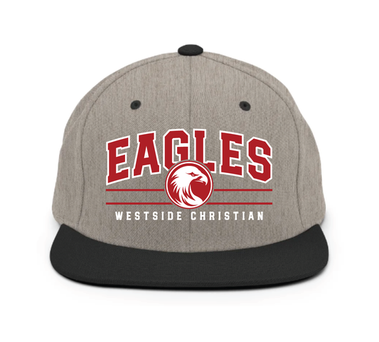 Retro Collegiate Snapback Cap
