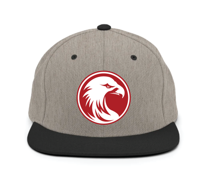 Circle Eagle Snapback Cap