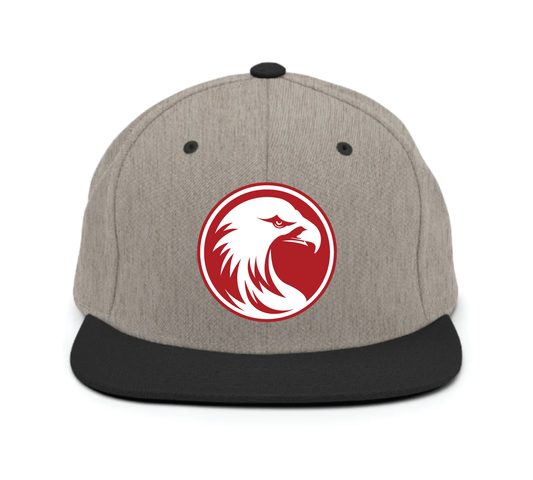 Circle Eagle Snapback Cap