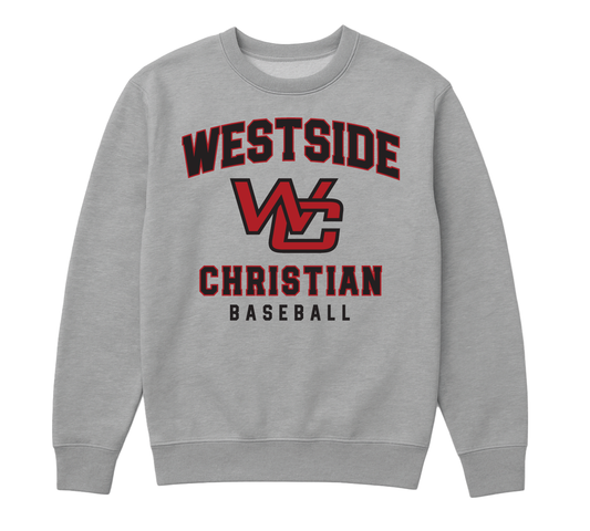 Baseball Crest Crew Neck