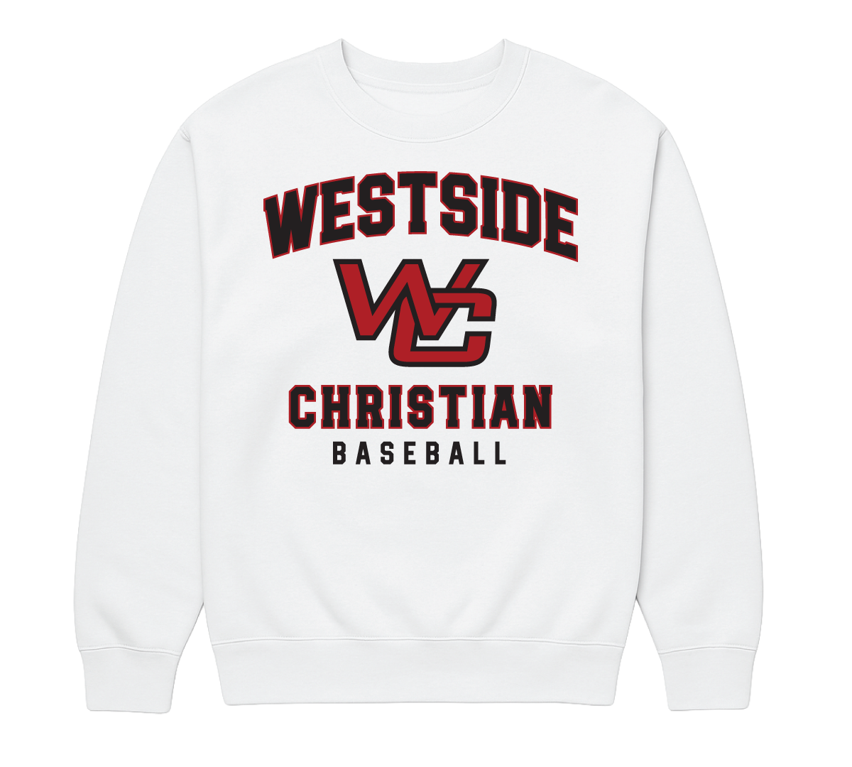 Baseball Crest Crew Neck