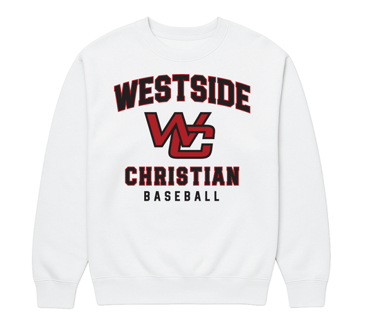 Baseball Crest Crew Neck
