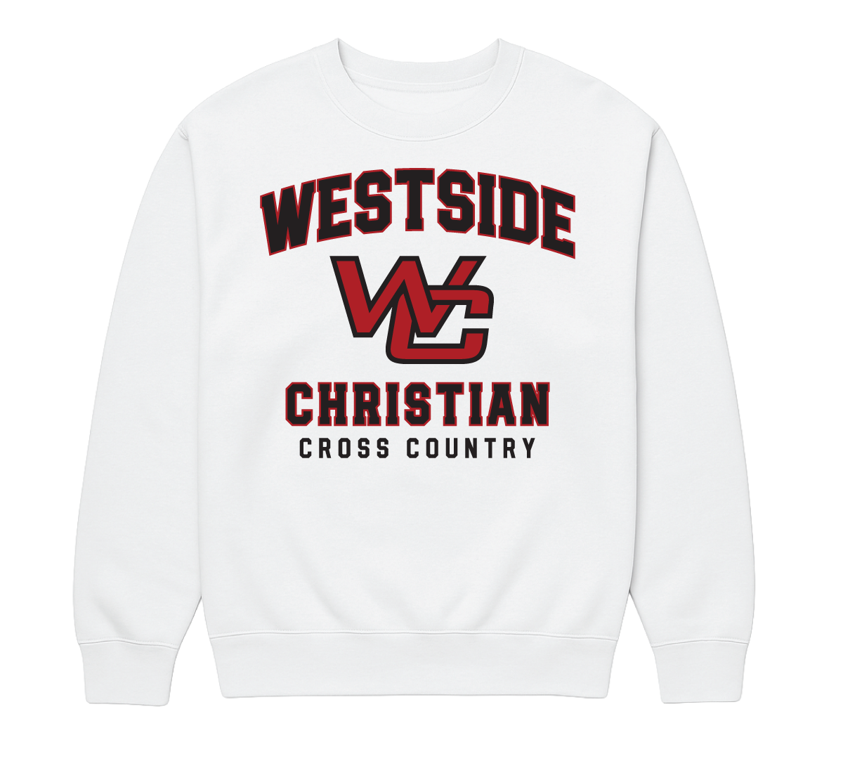 Cross Country Crest Crew Neck