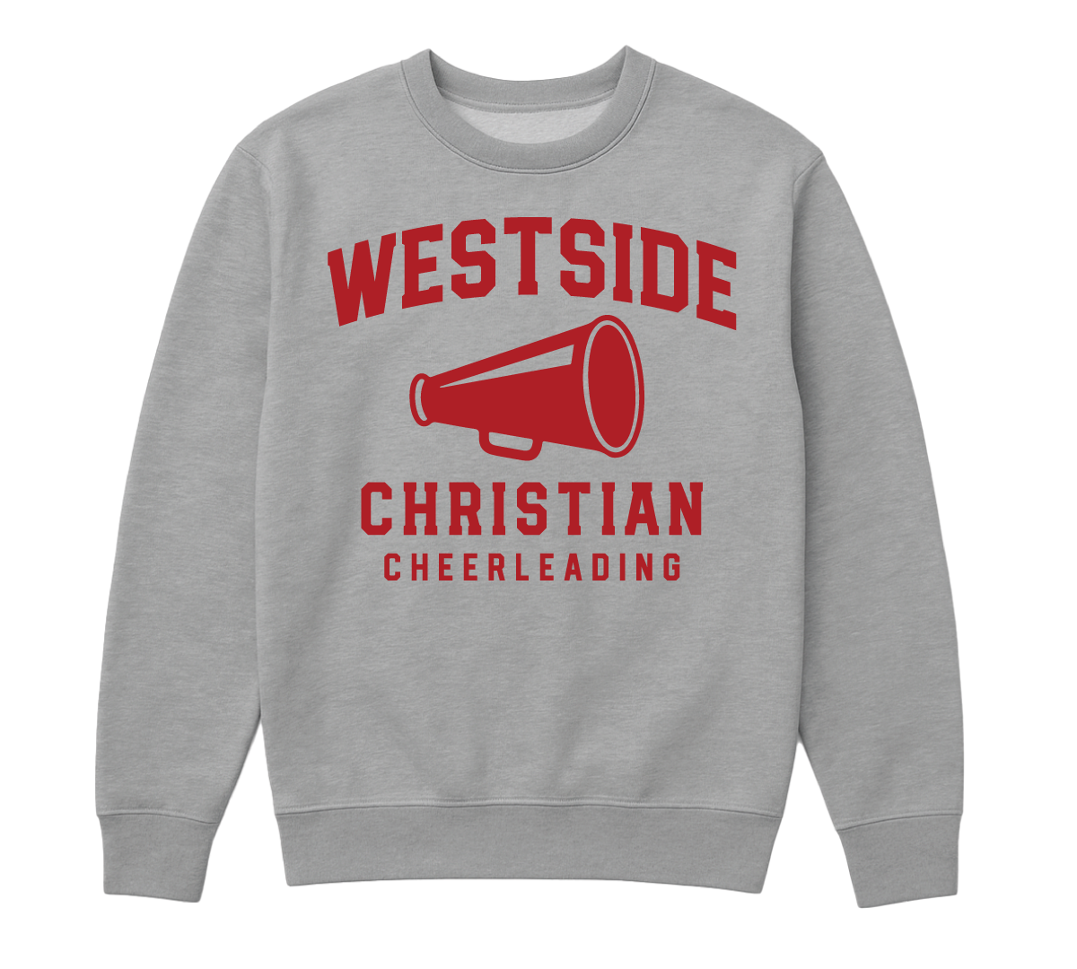 Cheer Megaphone Crew Neck