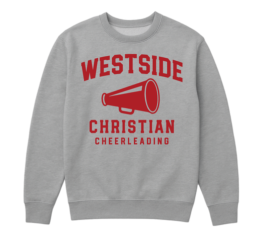 Cheer Megaphone Crew Neck