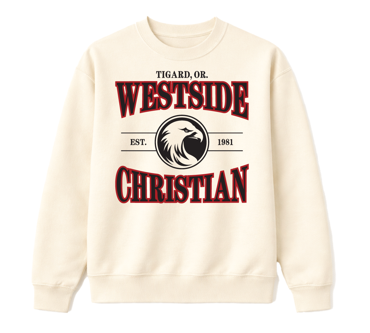 Tigard Crest Crew Neck
