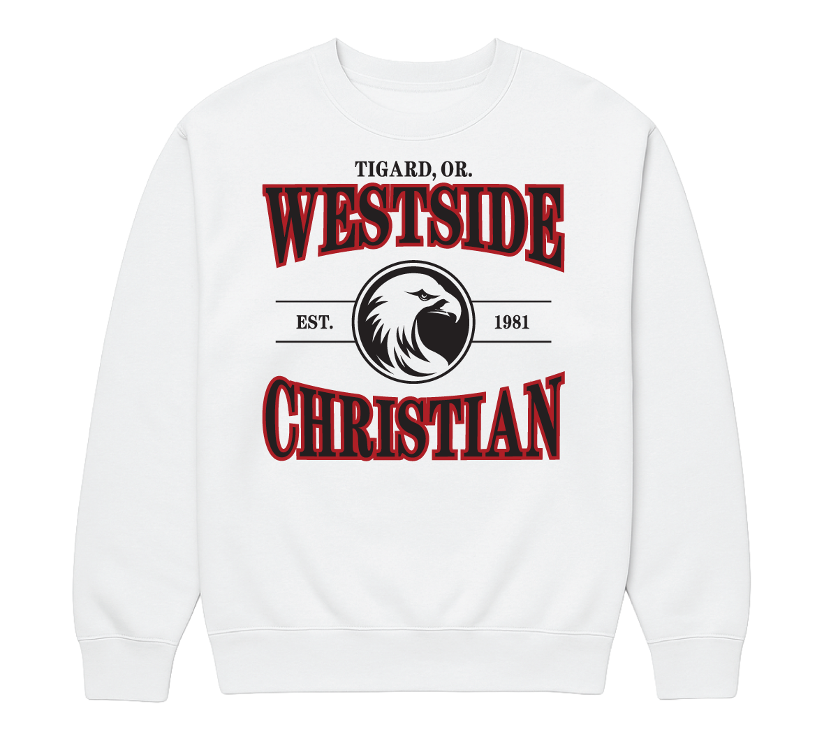 Tigard Crest Crew Neck