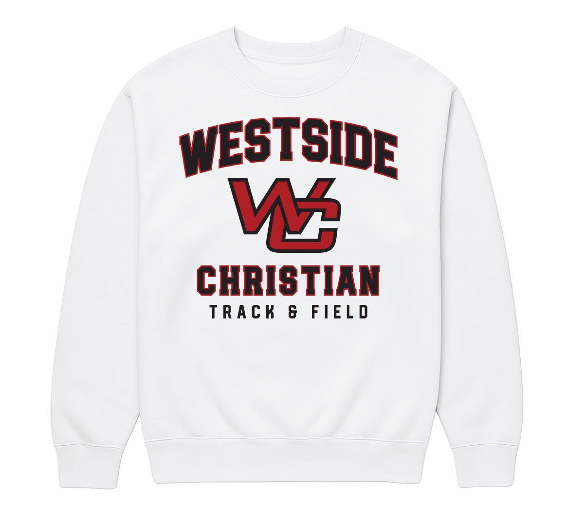 Track & Field Crest Crew Neck