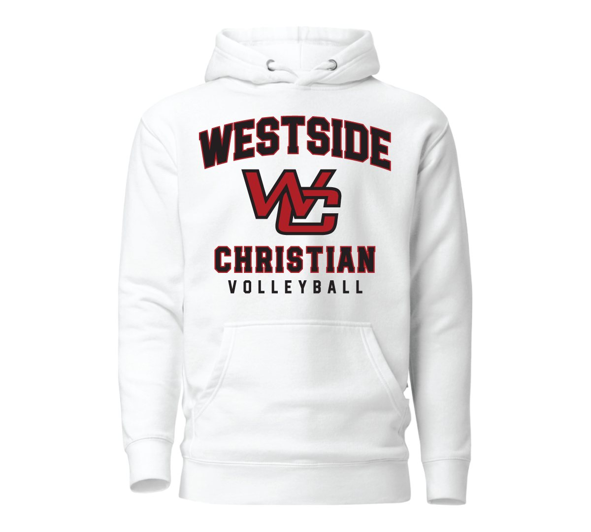 Volleyball Crest Hoodie