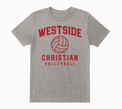 Volleyball Collegiate Tee
