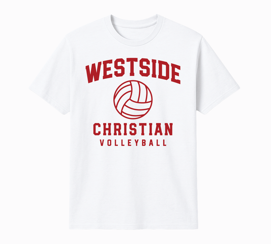 Volleyball Collegiate Tee